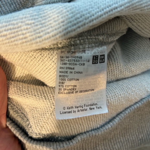 Uniqlo Keith Haring Koen Street Pop Shop Tokyo Men's S Hoodie - Picture 4 of 5